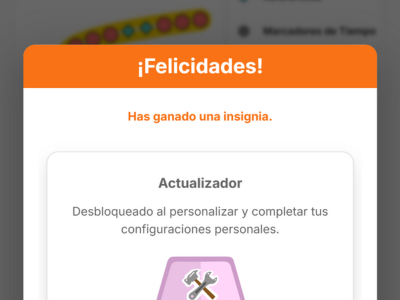 Spanish Badge Notification